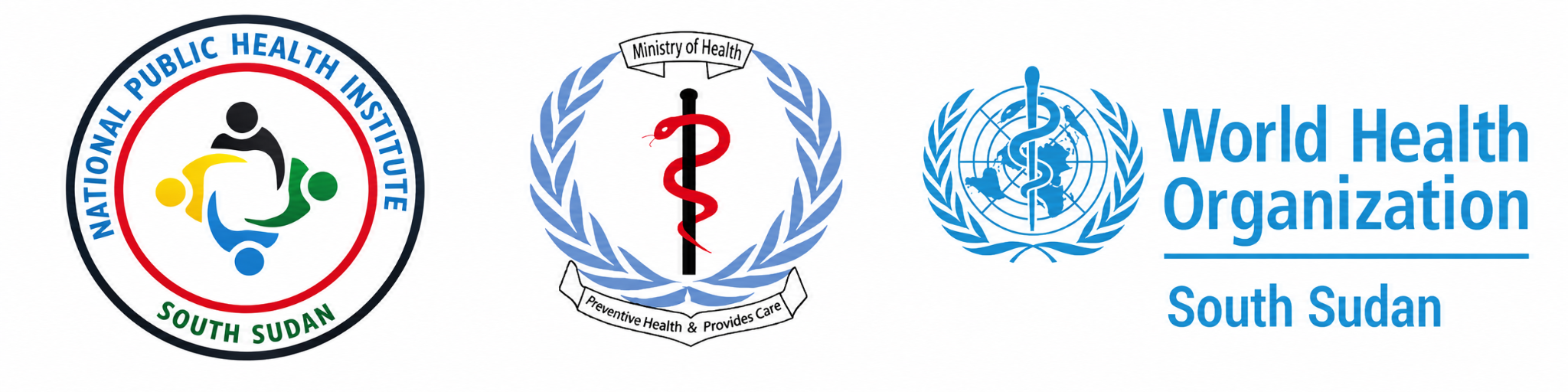 South Sudan health partner logos